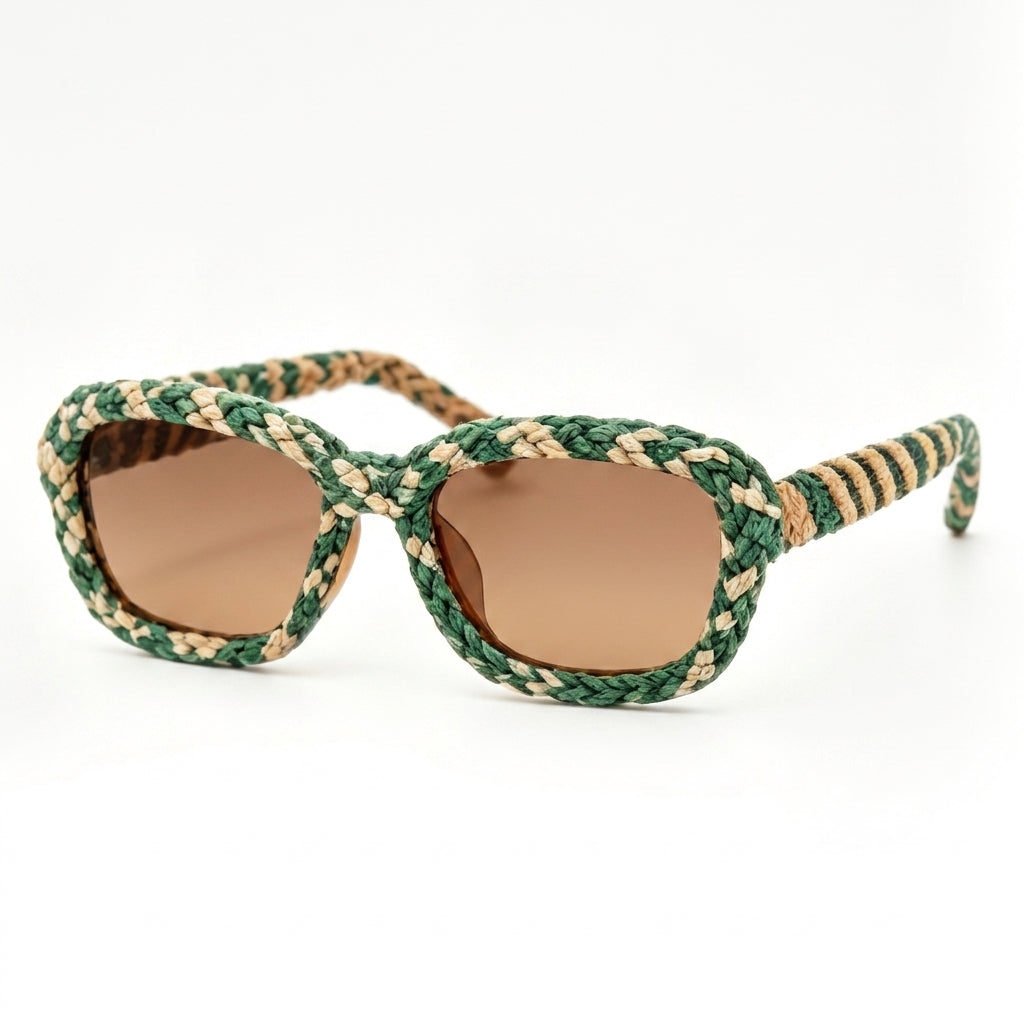 The Botanical Artisan Braided Sunglasses