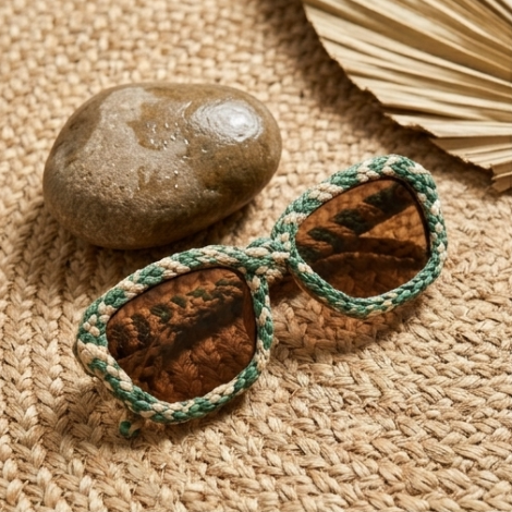 The Botanical Artisan Braided Sunglasses