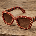 Artisan Tapestry Woven Sunglasses
