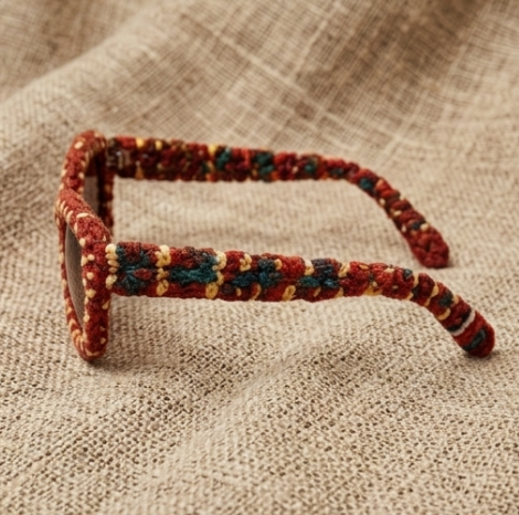 Artisan Tapestry Woven Sunglasses